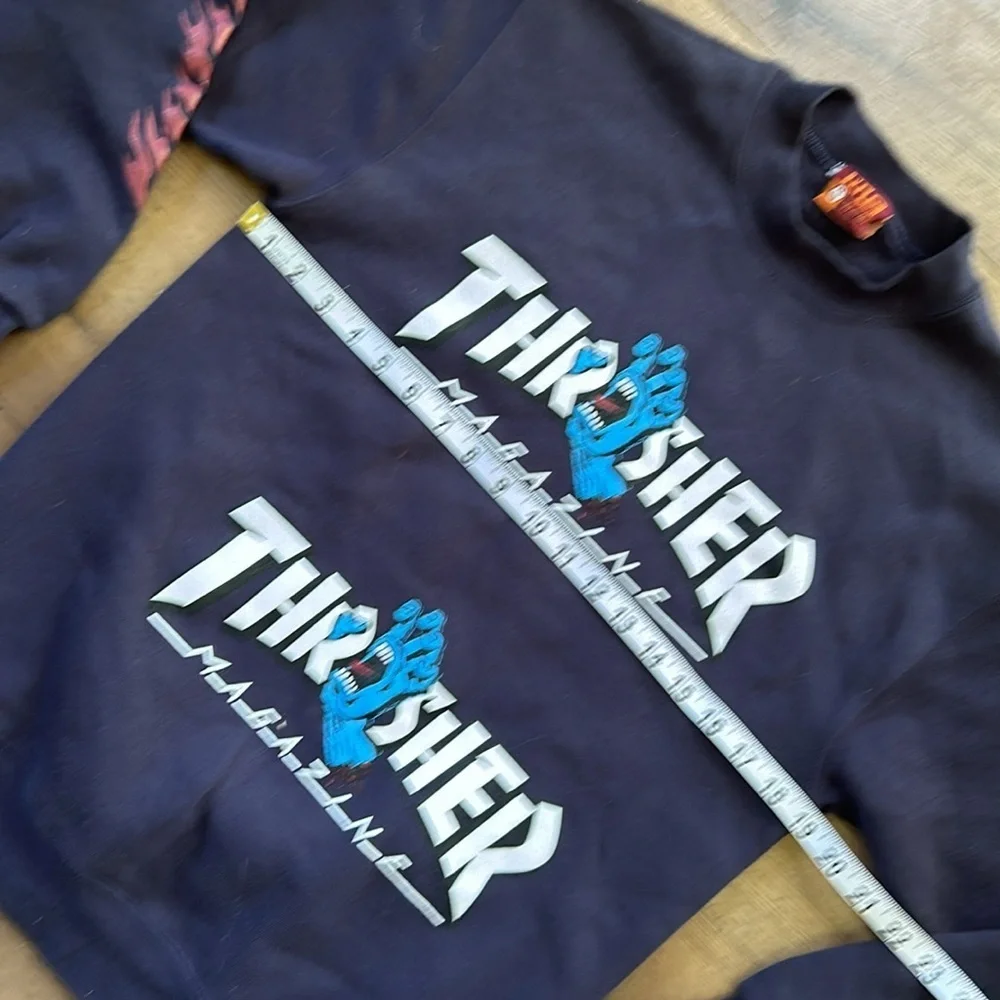 Santa Cruz Thrasher Vintage Sweater ! Small